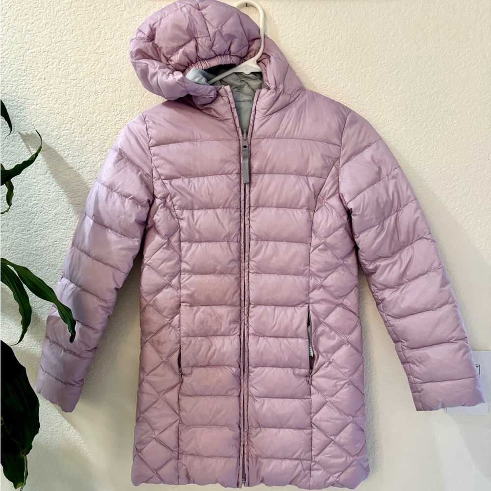 Girls’ reversible Garnet Hill coat